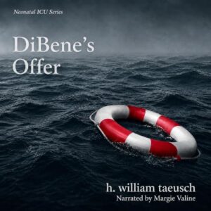 DiBene's Offer audiobook cover art with life preserver floating in water